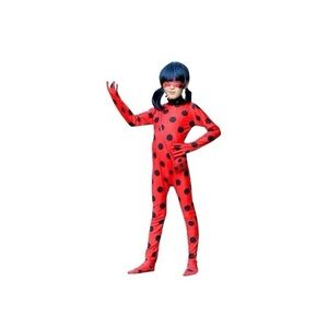 New! Kids Red and Black Polka Dot Costume Size 3-4